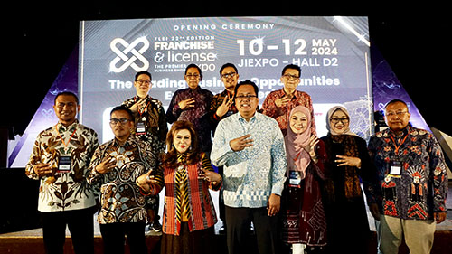 Opening Ceremony Pameran Franchise & License Expo Indonesia (FLEI) 2024 Mei Jakarta