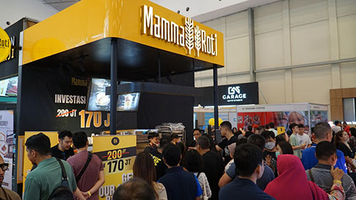 Peserta Pameran Franchise IFBC Jogja 2024 Mamma Roti