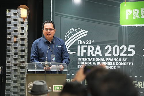 International Franchise, License And Business Concept Expo And Conference (IFRA) 2025 X Indonesia Culinary Expo (ICE) Press Conference