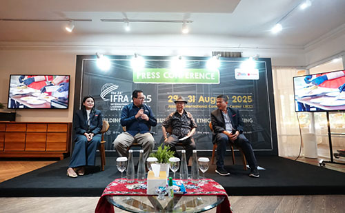 Pameran IFRA Business Expo 2025 Fase 2 Press Conference Jakarta