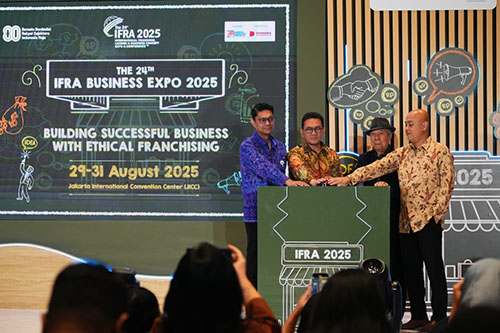 Pameran IFRA Business Expo 2025 Opening Ceremony JICC Jakarta