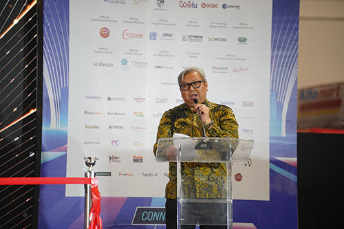 Pameran Franchise FLEI 2025 - Temmy Satya Permana selaku Deputi Bidang Usaha Kecil Republik Indonesia