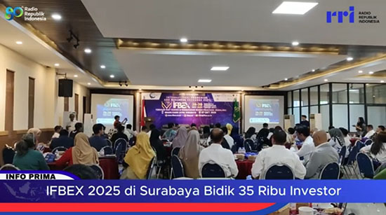 Pameran Franchise IFBEX 2025 Surabaya Press Conference