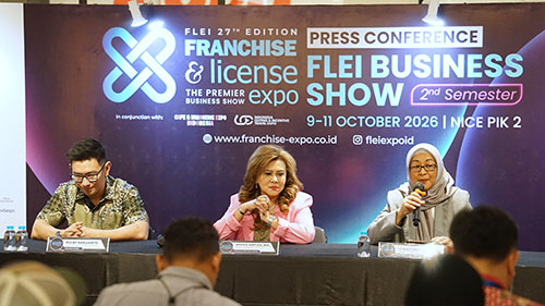 Press Conference Pameran Franchise FLEI 27th NICE PIK 2