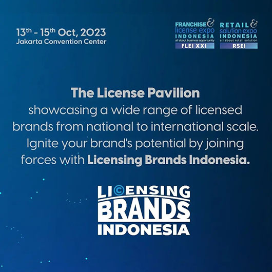 Franchise & License Expo Indonesia 2023 - License Pavillion