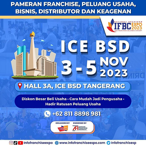 INFO FRANCHISE & BUSINESS CONCEPT (IFBC) EXPO 2023 Jakarta November