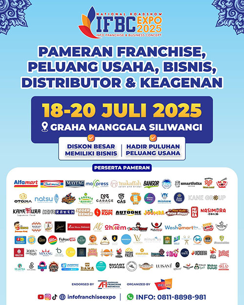 Pameran Info Franchise & Business Concept (IFBC) 2025 Bandung