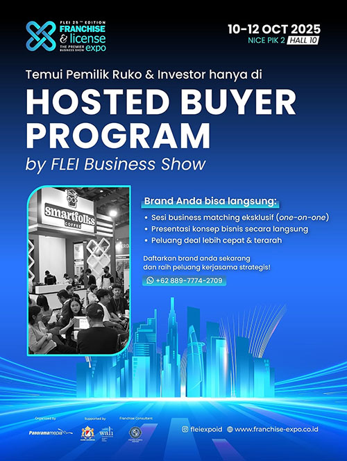 Pameran Franchise & License Expo Indonesia ~ 25th FLEI Business Show 2025