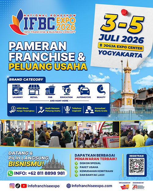 Pameran Info Franchise & Business Concept Expo - IFBC Yogyakarta 2026