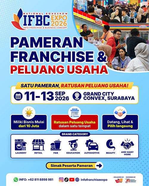Pameran Info Franchise & Business Concept Expo 2026 Surabaya