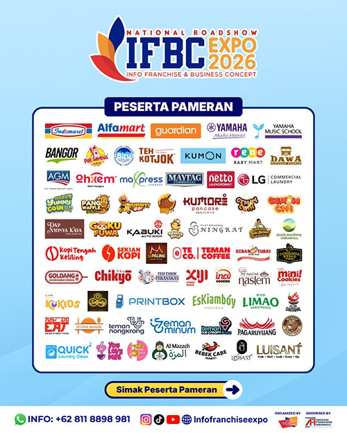 Pameran Info Franchise & Business Concept Expo 2026 Surabaya