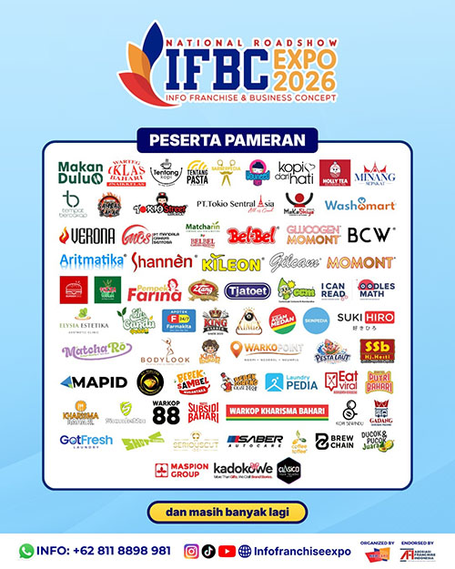 Pameran Info Franchise & Business Concept Expo 2026 Surabaya