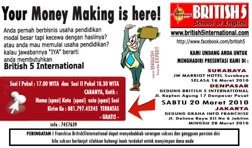 Undangan British 5 International